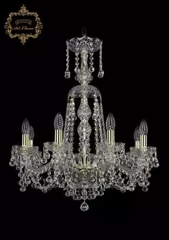 Подвесная хрустальная люстра 11.26 Art Classic 11.26.8.200.XL-65.Gd.B
