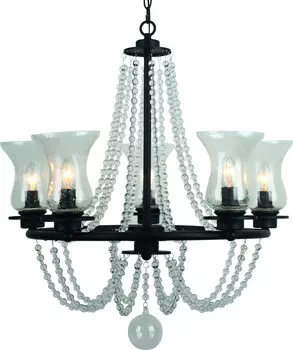 Подвесная люстра Arte Lamp A6586LM-5BK