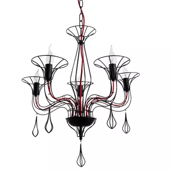 Подвесная люстра Arte Lamp ARTEFACT A3225LM-5BK