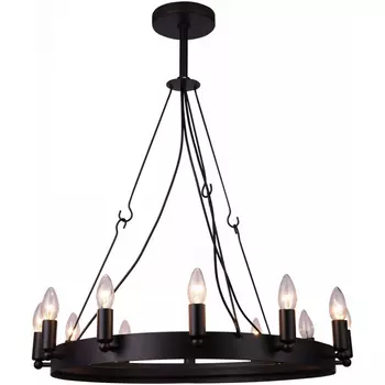 Подвесная люстра Arte Lamp Bastiglia A8811SP-12BK