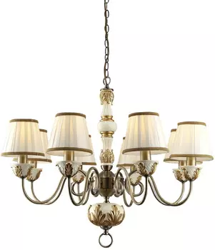 Подвесная люстра Arte Lamp BENESSERE A9570LM-8WG