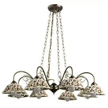 Подвесная люстра Arte Lamp CARVED A5387LM-8AB