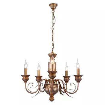 Подвесная люстра Arte Lamp DORATURA A9075LM-5GA