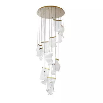 Подвесная люстра Arte Lamp Grappolo A2283SP-14GO