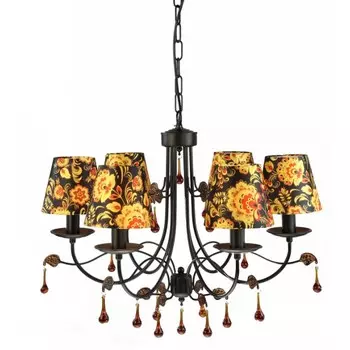 Подвесная люстра Arte Lamp MOSCOW A6106LM-6BK