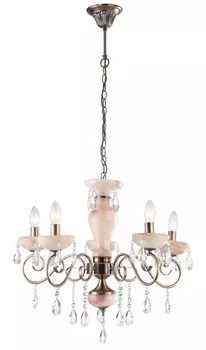 Подвесная люстра Arte Lamp ONYX RED A9591LM-5AB