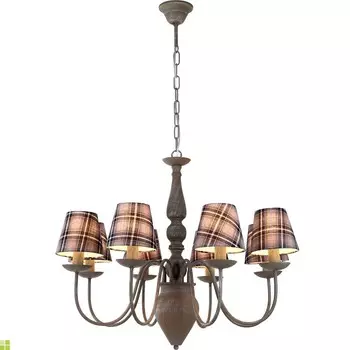 Подвесная люстра Arte Lamp SCOTCH A3090LM-8GY