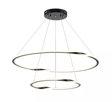 Подвесная люстра Arte Lamp Veritate A2211SP-2BK