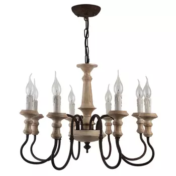 Подвесная люстра Arte Lamp Woodstock A1700LM-8BR