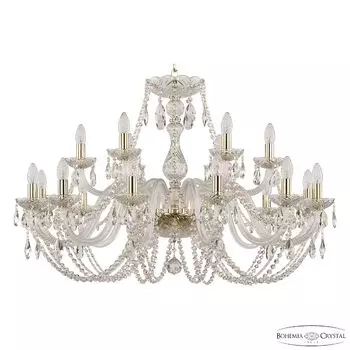 Подвесная люстра Bohemia 101 101/12+6/360 G