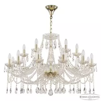 Подвесная люстра Bohemia 107 107/12+6/360 G