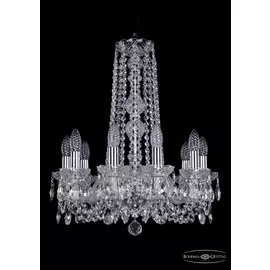 Подвесная хрустальная люстра 1402 Bohemia 1402/10/160/h-59 Ni