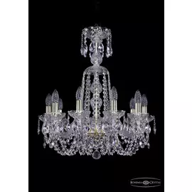 Подвесная хрустальная люстра 1402 Bohemia 1402/10/195/XL-64 G