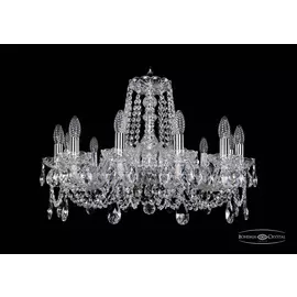 Подвесная хрустальная люстра 1402 Bohemia 1402/12/240 Ni