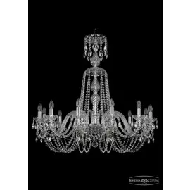 Подвесная хрустальная люстра 1402 Bohemia 1402/12/360/XL-95 Ni