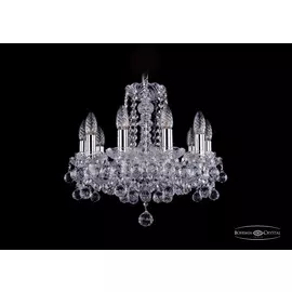 Подвесная хрустальная люстра 1402 Bohemia 1402/10/141 Ni Balls