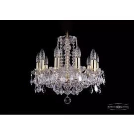 Подвесная хрустальная люстра 1402 Bohemia 1402/10/141 G Leafs