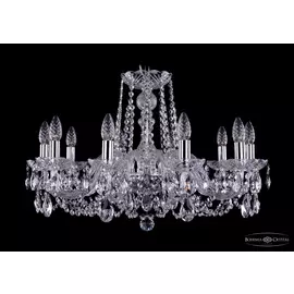 Подвесная хрустальная люстра 1402 Bohemia 1402/10/240 Ni