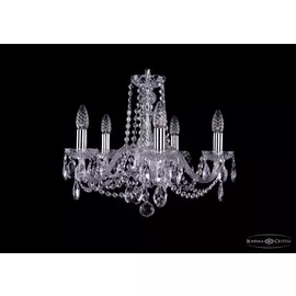 Подвесная хрустальная люстра 1402 Bohemia 1402/5/160 Ni