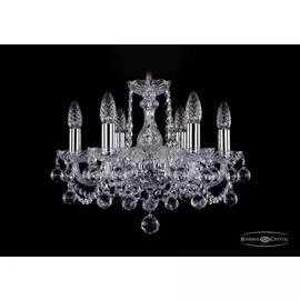 Подвесная хрустальная люстра 1402 Bohemia 1402/6/141 Ni Balls