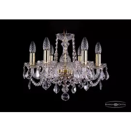 Подвесная хрустальная люстра 1402 Bohemia 1402/6/141 G Leafs