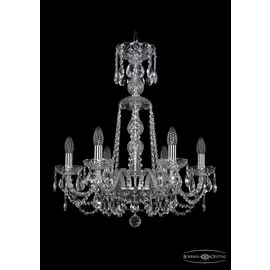 Подвесная хрустальная люстра 1402 Bohemia 1402/6/195/XL-64 Ni