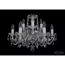 Подвесная хрустальная люстра 1402 Bohemia 1402/6+3/195 Ni