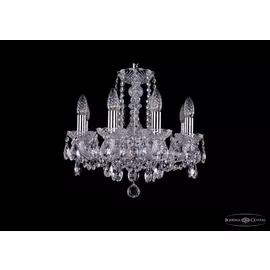 Подвесная хрустальная люстра 1402 Bohemia 1402/8/141 Ni