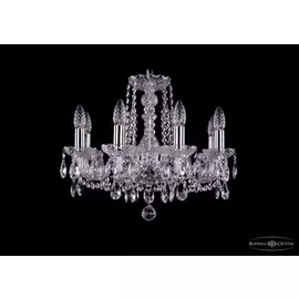 Подвесная хрустальная люстра 1402 Bohemia 1402/8/160 Ni
