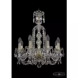Подвесная хрустальная люстра 1402 Bohemia 1402/8/160/XL-59 G