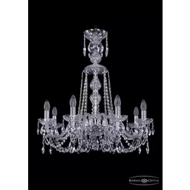 Подвесная хрустальная люстра 1402 Bohemia 1402/8/240/XL-73 Ni