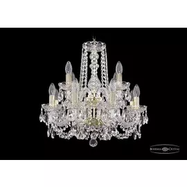 Подвесная хрустальная люстра 1402 Bohemia 1402/8+4/160/2d G