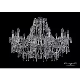 Подвесная хрустальная люстра 1403 Bohemia 1403/12/300 Ni