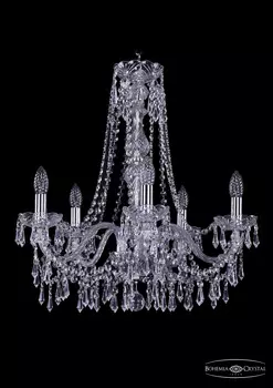 Подвесная хрустальная люстра 1403 Bohemia 1403/5/195/h-60 Ni