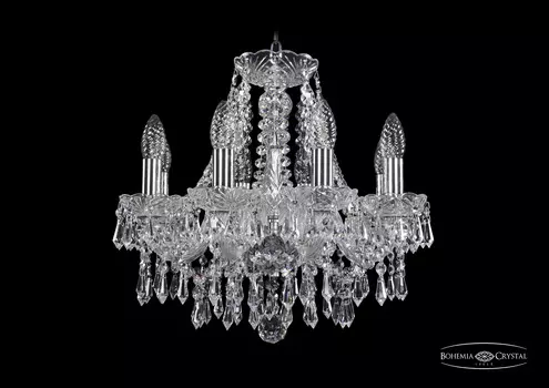 Подвесная хрустальная люстра 1403 Bohemia 1403/8/141 Ni