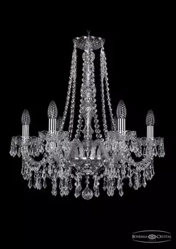 Подвесная хрустальная люстра 1403 Bohemia 1403/6/195/h-60 Ni