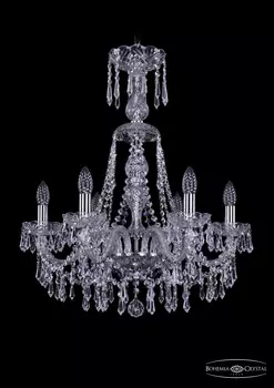 Подвесная хрустальная люстра 1403 Bohemia 1403/6/195/XL-65 Ni