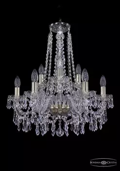 Подвесная хрустальная люстра 1403 Bohemia 1403/6+3/195/h-60 G