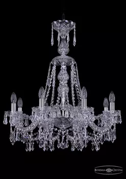 Подвесная хрустальная люстра 1403 Bohemia 1403/8/240/XL-75 Ni