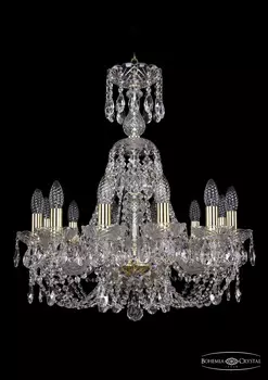 Подвесная хрустальная люстра 1406 Bohemia 1406/12/195/XL-64 G