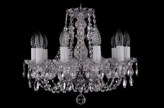 Подвесная хрустальная люстра 1406 Bohemia 1406/10/141 Ni
