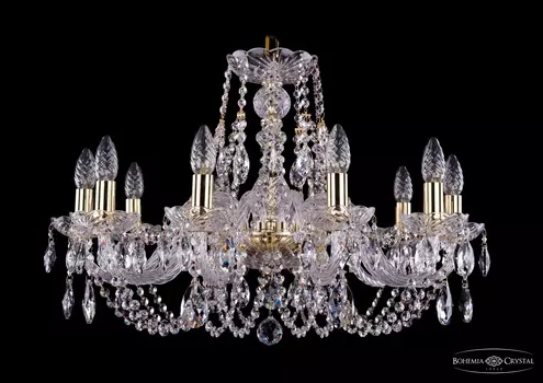 Подвесная хрустальная люстра 1406 Bohemia 1406/10/240 G
