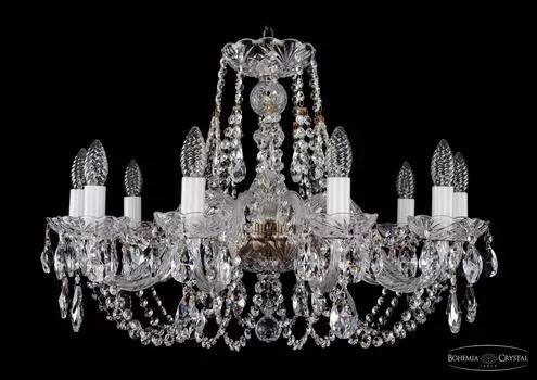 Подвесная хрустальная люстра 1406 Bohemia 1406/10/240 Pa