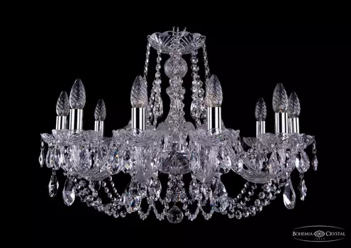 Подвесная хрустальная люстра 1406 Bohemia 1406/10/240 Ni