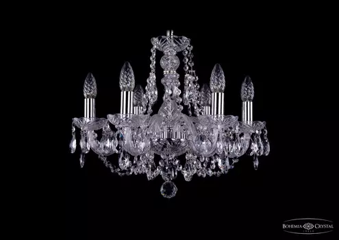 Подвесная хрустальная люстра 1406 Bohemia 1406/6/160 Ni