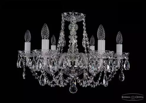 Подвесная хрустальная люстра 1406 Bohemia 1406/6/195 Ni