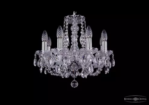 Подвесная хрустальная люстра 1406 Bohemia 1406/8/141 Ni