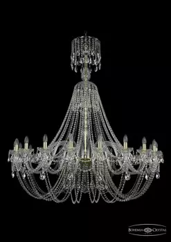 Подвесная хрустальная люстра 1406 Bohemia 1406/20/530/XL-160 G