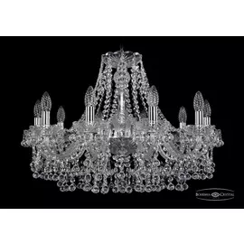 Подвесная хрустальная люстра 1409 Bohemia 1409/10/240 Ni