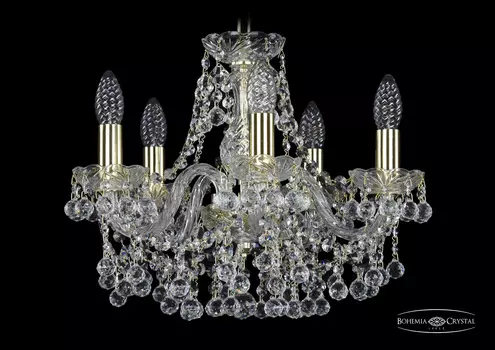Подвесная хрустальная люстра 1409 Bohemia 1409/5/141 G